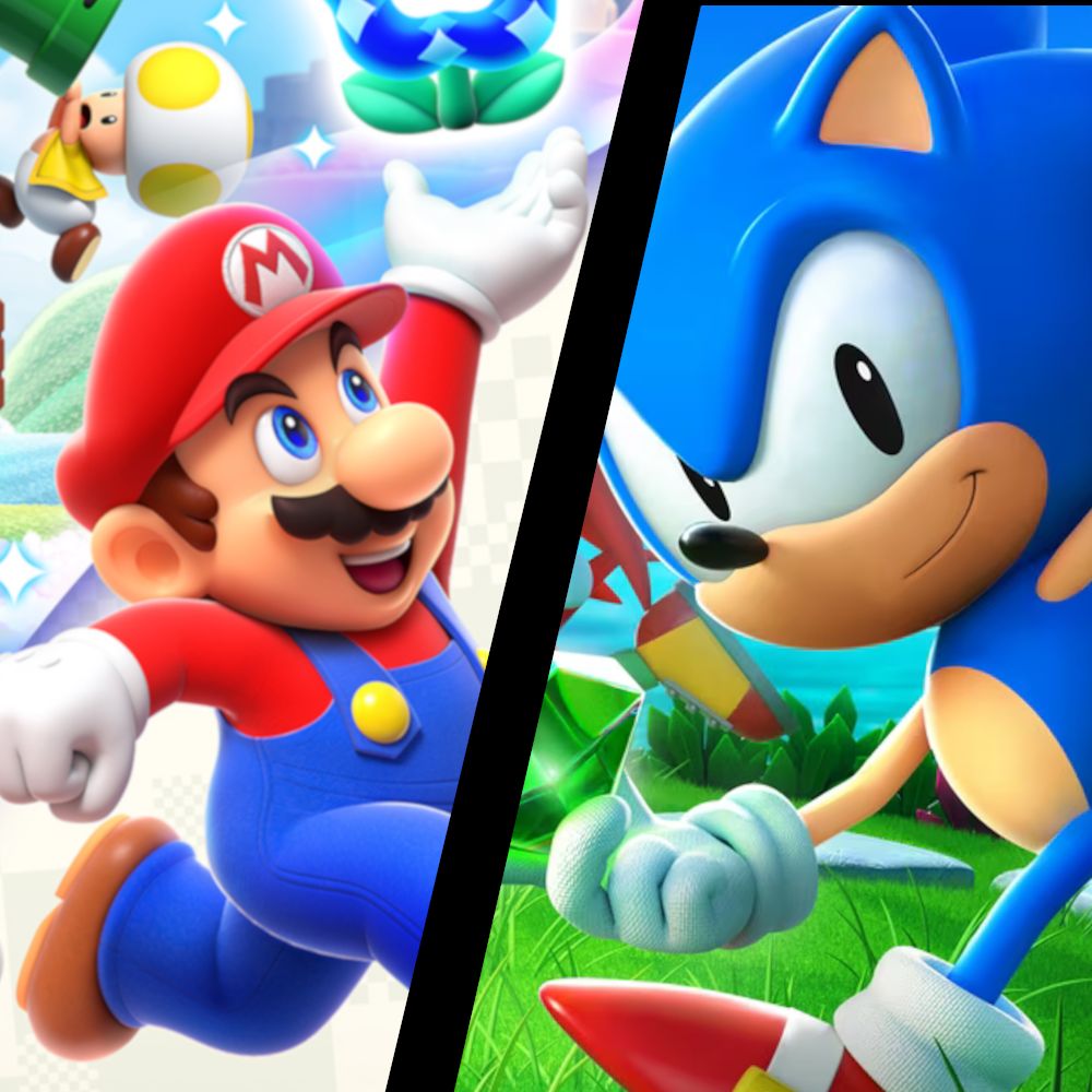 Runde 450 Super Mario Wonder Vs Sonic Superstars The Pod
