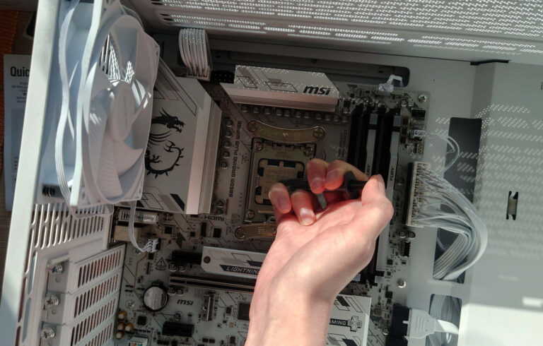 Géraldines neuer PC